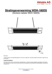 Aktobis AG WDH-180DS Handleiding