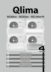 Qlima SC-JA 19 Series Gebruiksaanwijzing