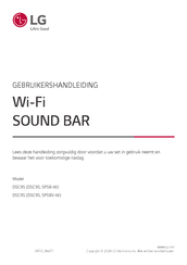 LG SPS8V-W Gebruikershandleiding