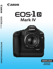 Canon EOS-1D Mark IV Instructiehandleiding