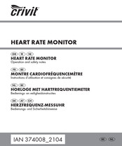 Crivit HG08661 Bedienings- En Veiligheidsinstructies