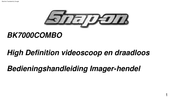 Snap-On BK7000COMBO Bedieningshandleiding