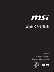 MSI Prestige 14 AI Evo C1MG-045BE Azerty Gebruikershandleiding