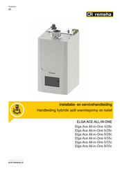 REMEHA ELGA ACE ALL-IN-ONE Series Installatie- En Servicehandleiding