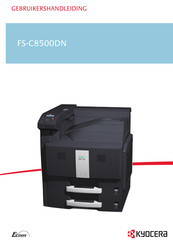 Kyocera Ecosys FS-C8500DN Gebruikershandleiding