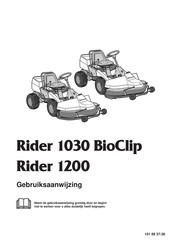 Husqvarna Rider 1030 BioClip Gebruiksaanwijzing