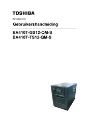 Toshiba BA410T-GS12-QM-S Gebruikershandleiding