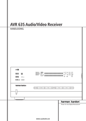 Harman Kardon AVR 635 Handleiding