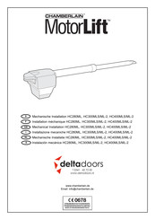 Chamberlain MotorLift HC280ML Installatiehandleiding