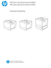 HP Color LaserJet Enterprise M555 Gebruikershandleiding