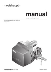 Weishaupt WG20/1-C Z-LN Series Montage- En Bedieningshandleiding