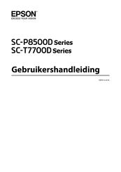 Epson SC-P8500D Series Gebruikershandleiding