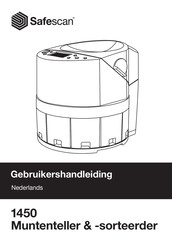 Safescan 1450 Gebruikershandleiding