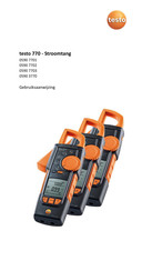 TESTO 0590 7702 Gebruiksaanwijzing