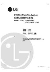 LG FE-DV55VE Gebruiksaanwijzing