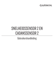 Garmin CADANSSENSOR 2 Gebruikershandleiding