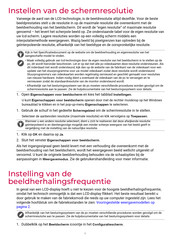 BenQ XL2546X Korte Instructie