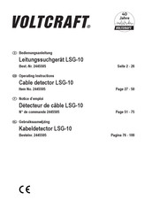 VOLTCRAFT LSG-10 Gebruiksaanwijzing