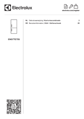 Electrolux ENG7TE75S Gebruiksaanwijzing