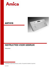 Amica AH7416 Instructies Voor Gebruik