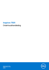 Dell Inspiron 7501 Onderhoudshandleiding