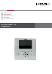 Hitachi PC-ARFHE-03 Installatiehandleiding