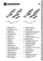 Gardena ComfortCut 8895 Gebruiksaanwijzing