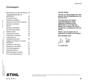 Stihl SE 62 Handleiding