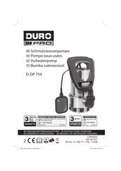 DURO PRO 41.706.15 Originele Handleiding