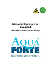 AQUA FORTE SC998 Gebruikers- En Servicehandleiding