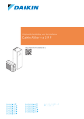 Daikin Altherma 3 R F EHVZ08S23E 6V Handleiding