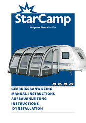 StarCamp Magnum Fiber KlimaTex Gebruiksaanwijzing