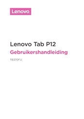 Lenovo TB370FU Gebruikershandleiding