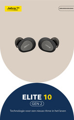 Jabra ELITE 10 GEN 2 Gebruikershandleiding