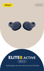 Jabra ELITE8 ACTIVE GEN 2 Gebruikershandleiding