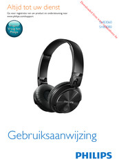 Philips SHB3060 Gebruiksaanwijzing