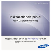 Samsung SCX-5835 Series Gebruikershandleiding