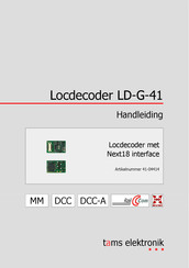 tams elektronik LD-G-41 Handleiding