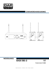 DAP Audio EDGE EBS-2 Gebruikershandleiding