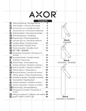 Hansgrohe Axor Starck 10010000 Gebruiksaanwijzing