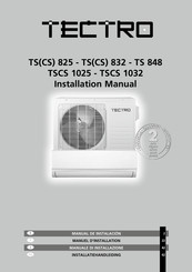 Tectro TS 825 Installatiehandleiding