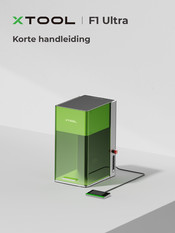 Xtool F1 Ultra Korte Handleiding