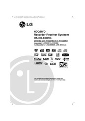 LG LH-RH360SE Gebruikershandleiding