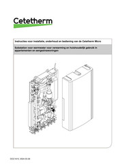 Cetetherm Micro HTC Instructies Voor Installatie