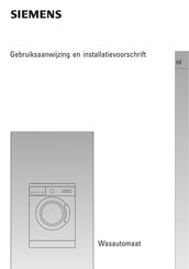 Siemens WXLP130AFG Gebruiksaanwijzing