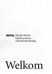 BenQ PB6100 Gebruikershandleiding