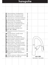 Hansgrohe Talis S 200 72813800 Gebruiksaanwijzing