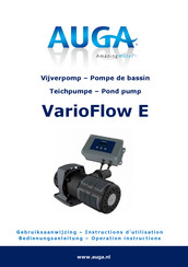 Auga VarioFlow E-30 Gebruiksaanwijzing