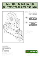 comarme T215 Handleiding Voor Gebruik En Onderhoud