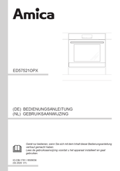 Amica ED57521OPX Gebruiksaanwijzing